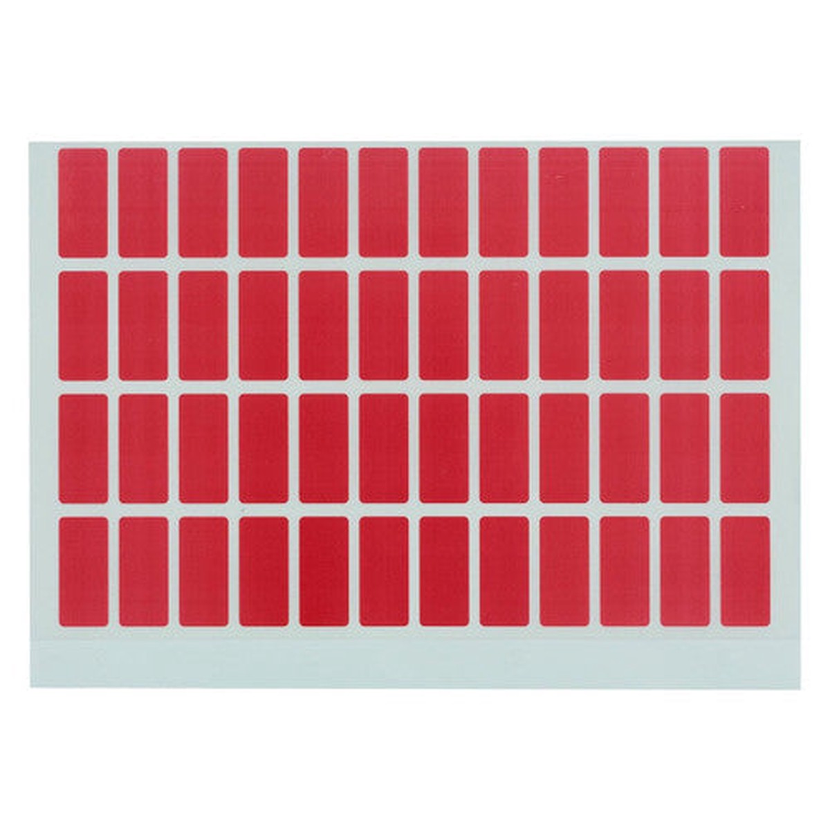 Avery Red Block Colour Label 19 x 42mm 240 Pack