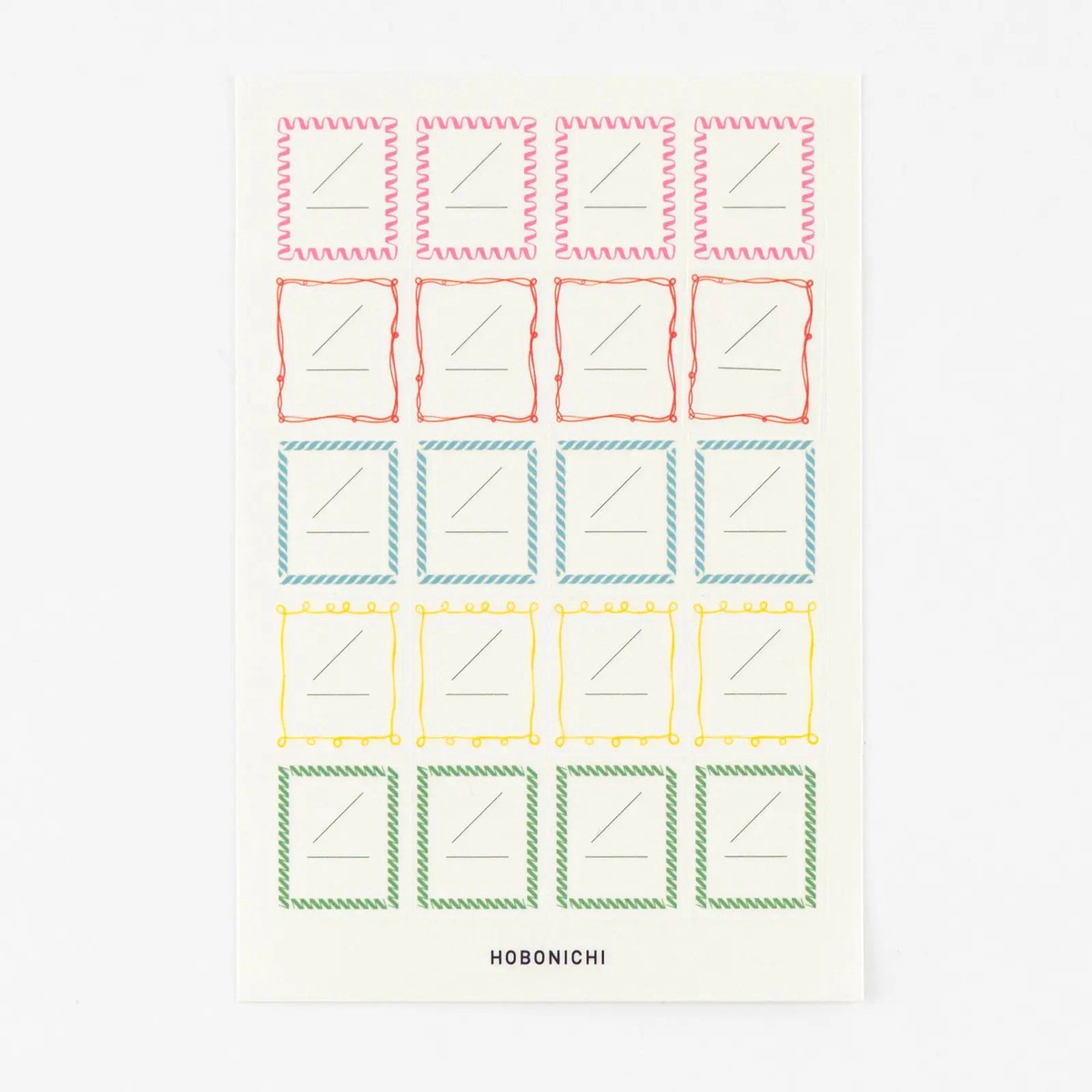 Hobonichi Frame Stickers for Dates
