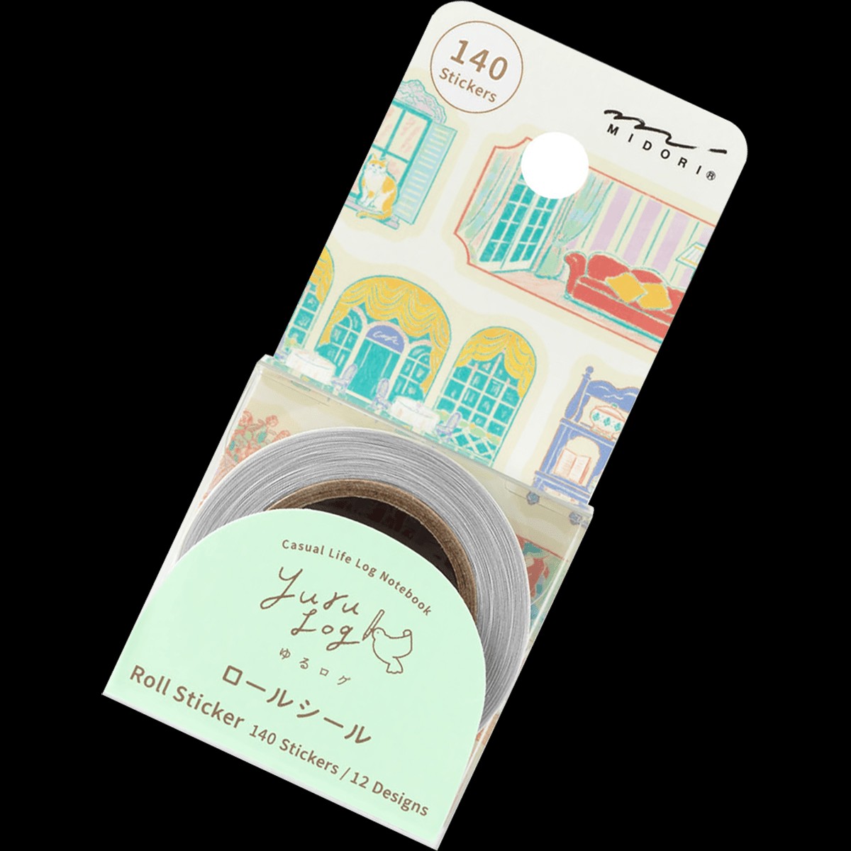 Midori Roll Sticker – Yuru Log Window Views
