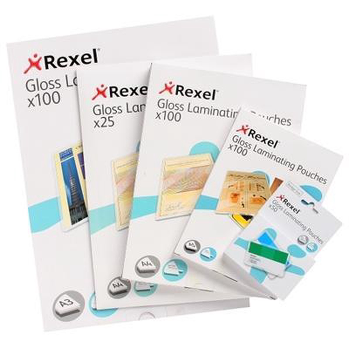 Rexel Laminating Pouch 75 Micron A4 Clear Pack 25