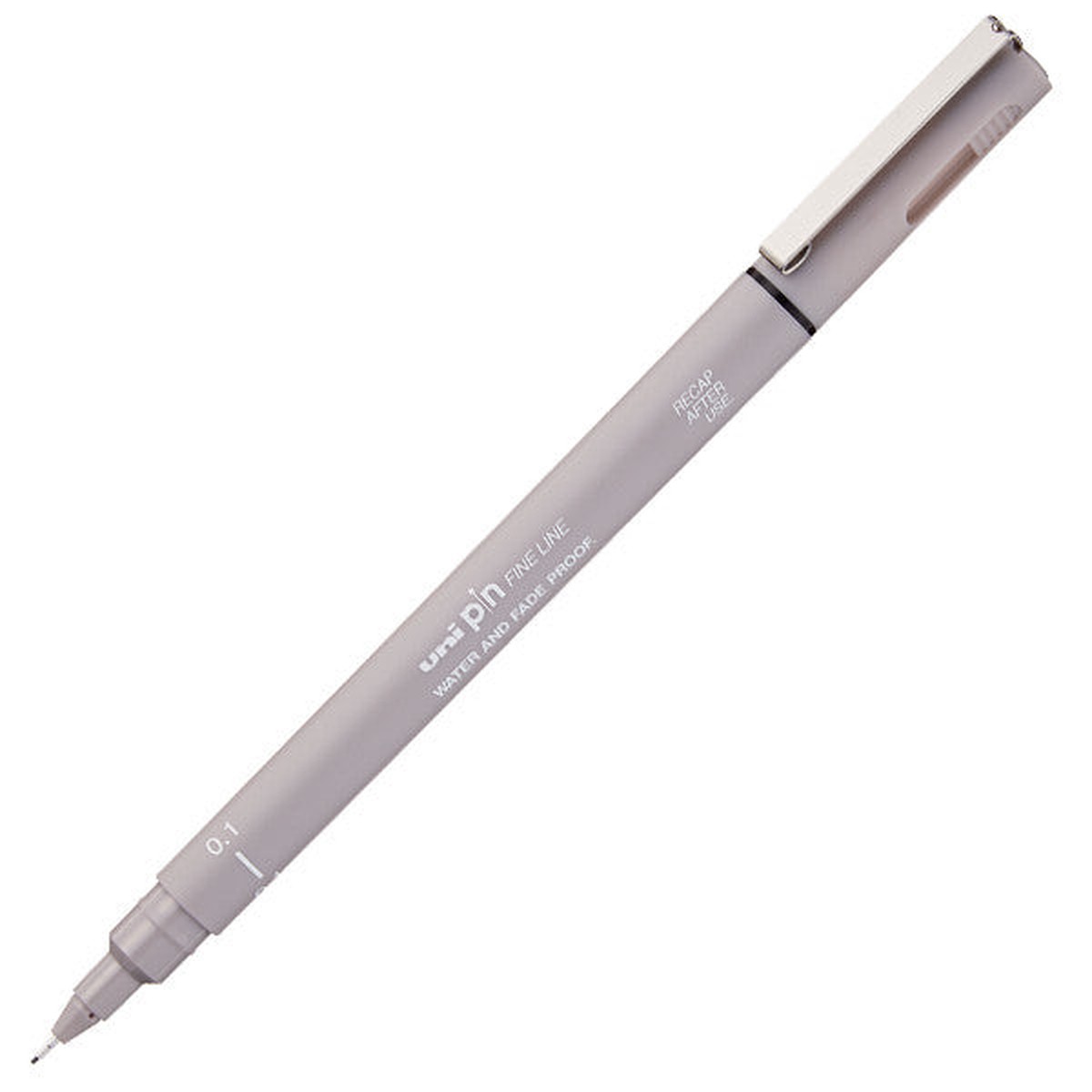 Uni PIN Drawing Pen Light Grey