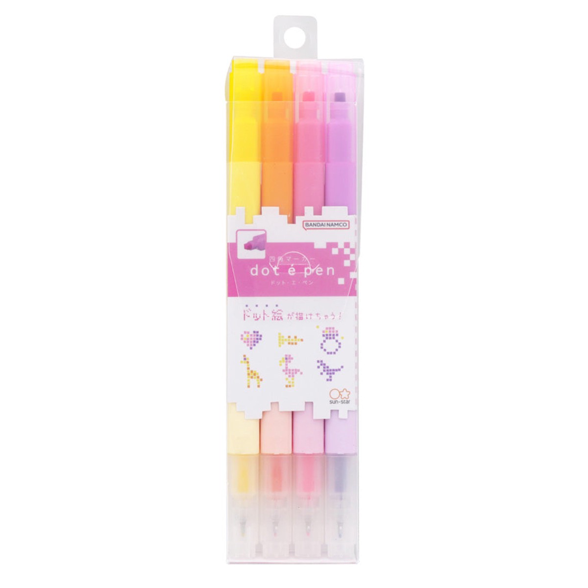 Sun-Star DOT E Pen Square Marker Set
