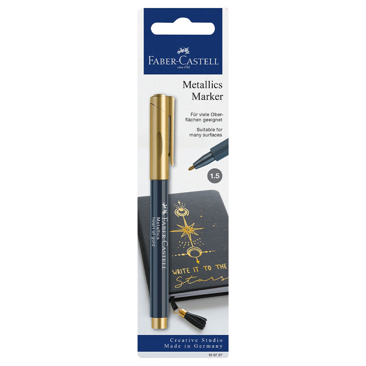 Faber-Castell Metallic Marker Gold