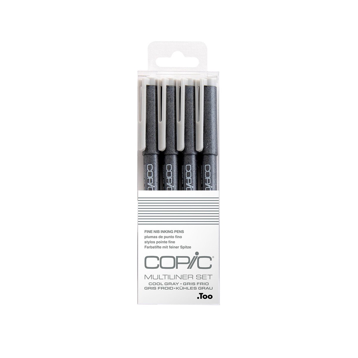 Copic Multiliner Set 4 Piece Cool Grey