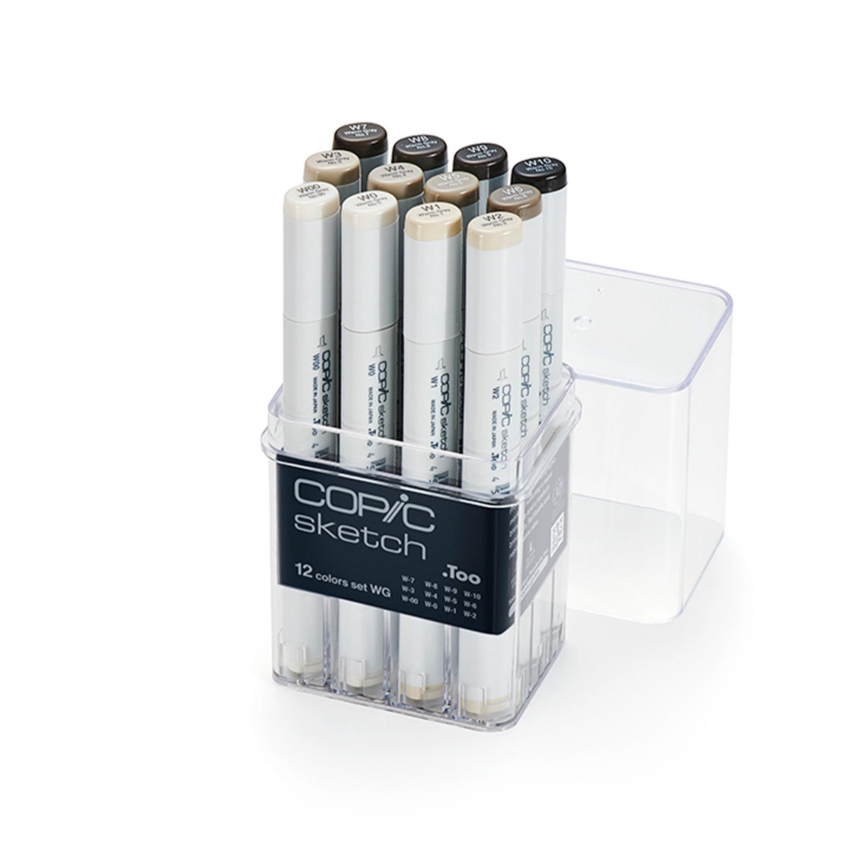 Copic Sketch Marker Set 12 Piece Warm Grey