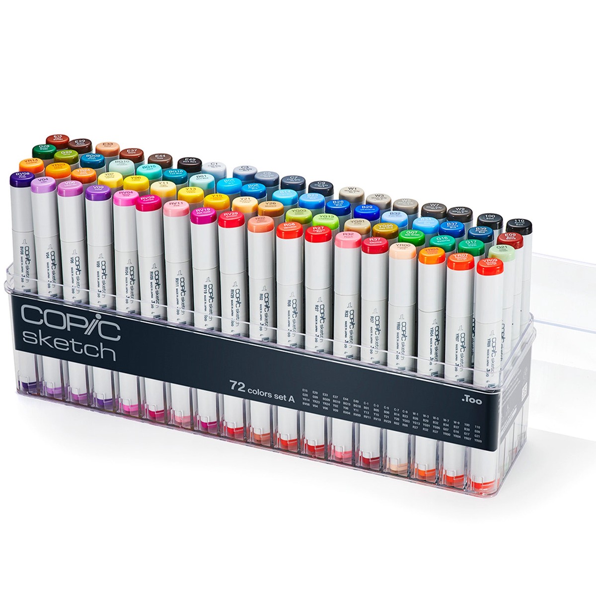 Copic Sketch Marker Set 72 Piece A