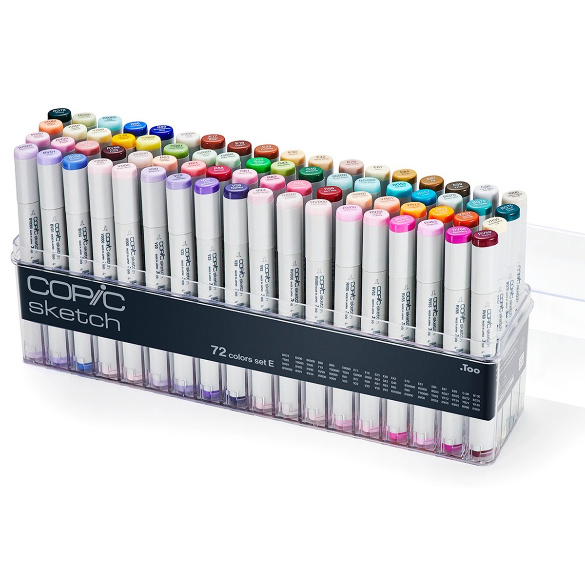 Copic Sketch Marker Set 72 Piece E