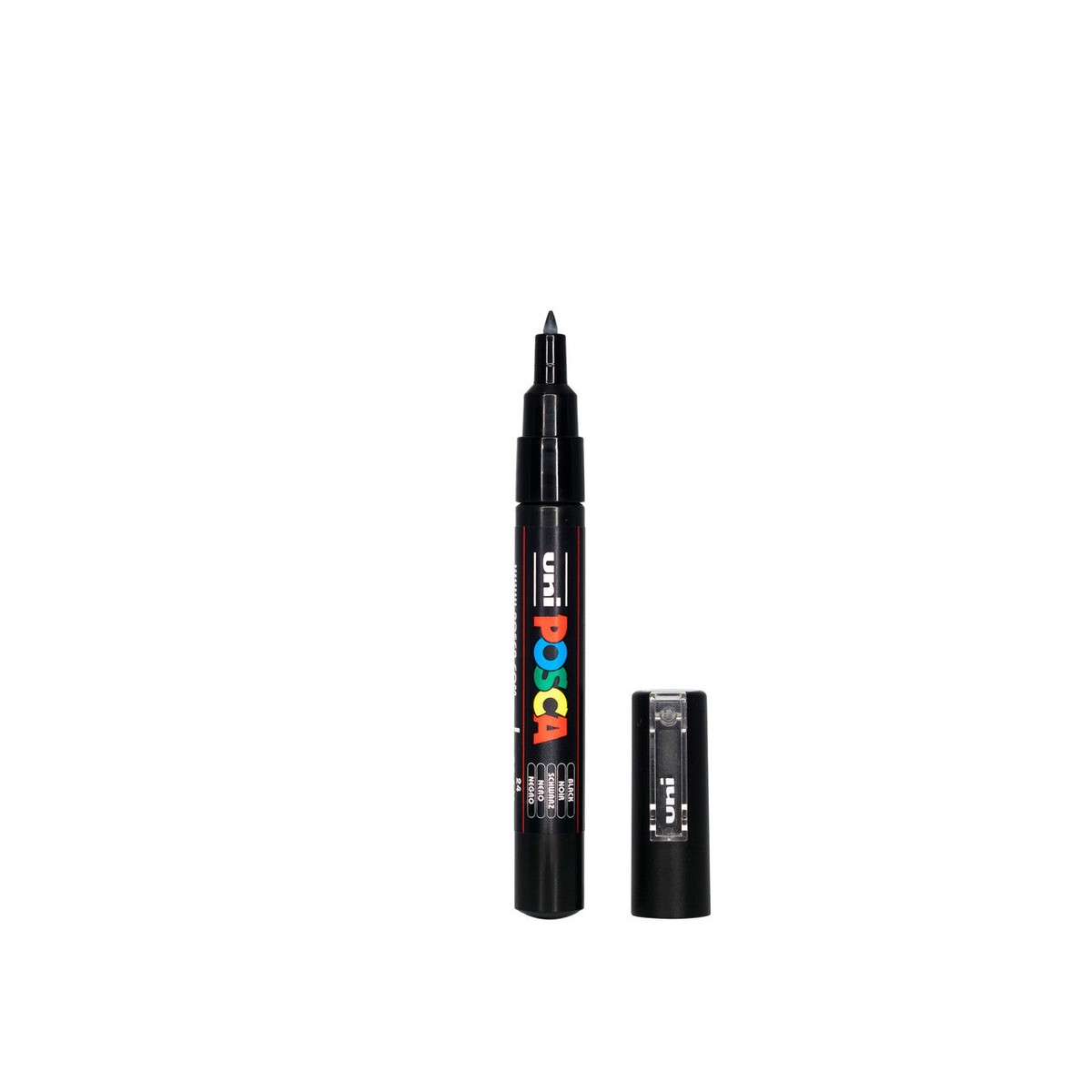 POSCA PC-1M Paint Marker Extra Fine Tip Black