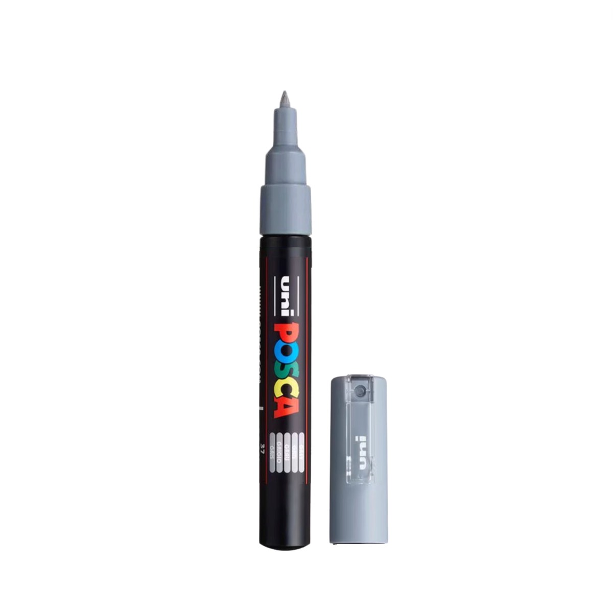 POSCA PC-1M Paint Marker Extra Fine Tip Grey