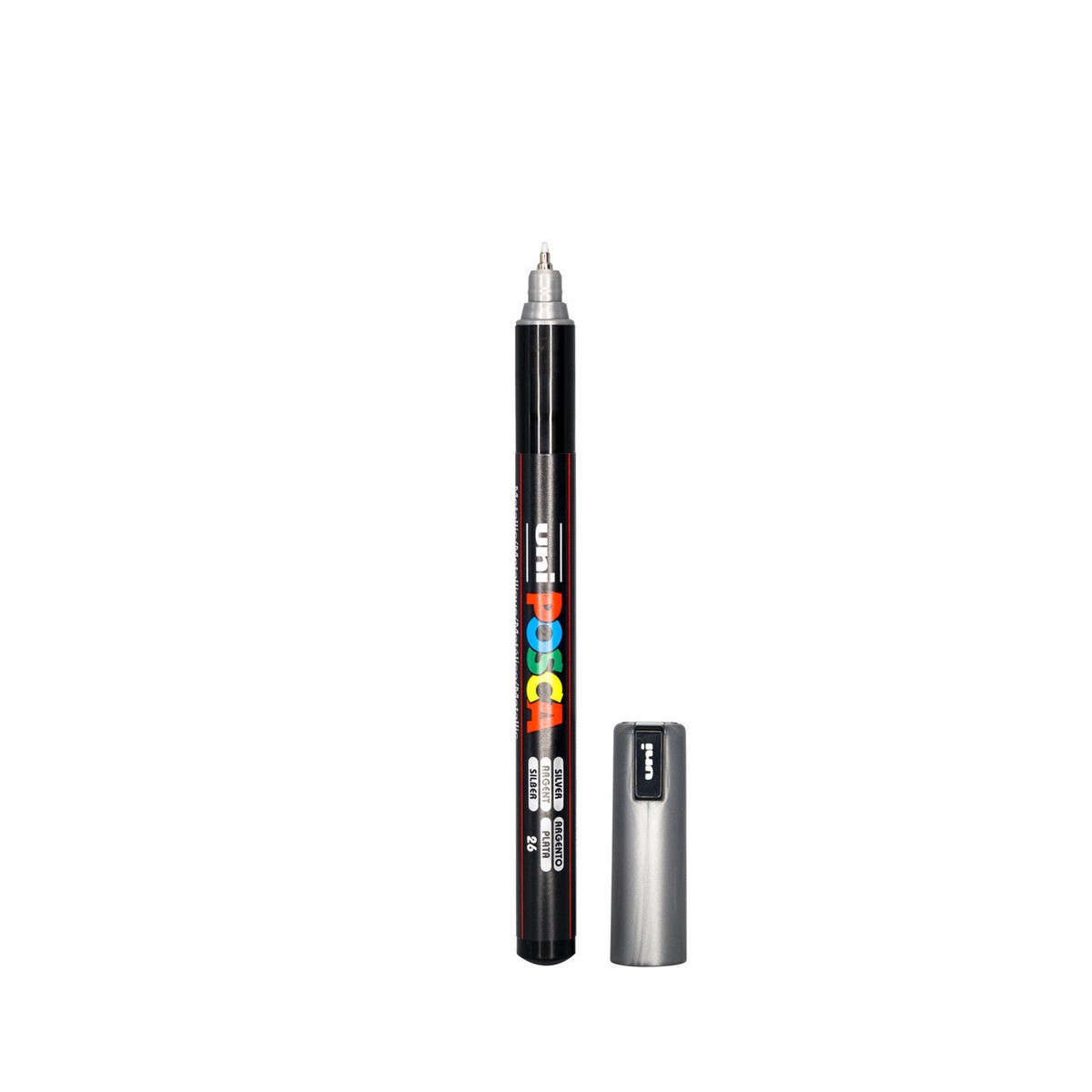 POSCA PC-1MR Paint Marker Ultra Fine Tip Silver