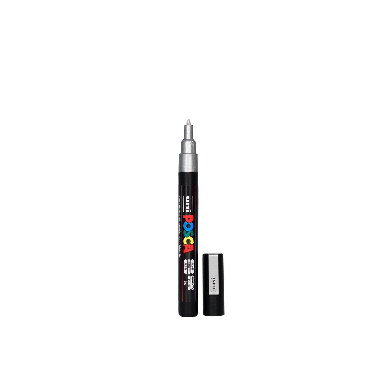 POSCA PC-3M Paint Marker Fine Bullet Tip Silver