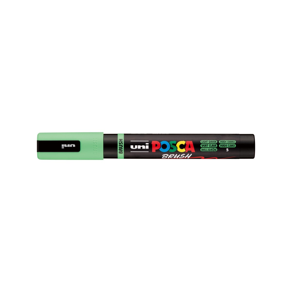 POSCA PC-5BR Paint Marker Medium Brush Tip Light Green