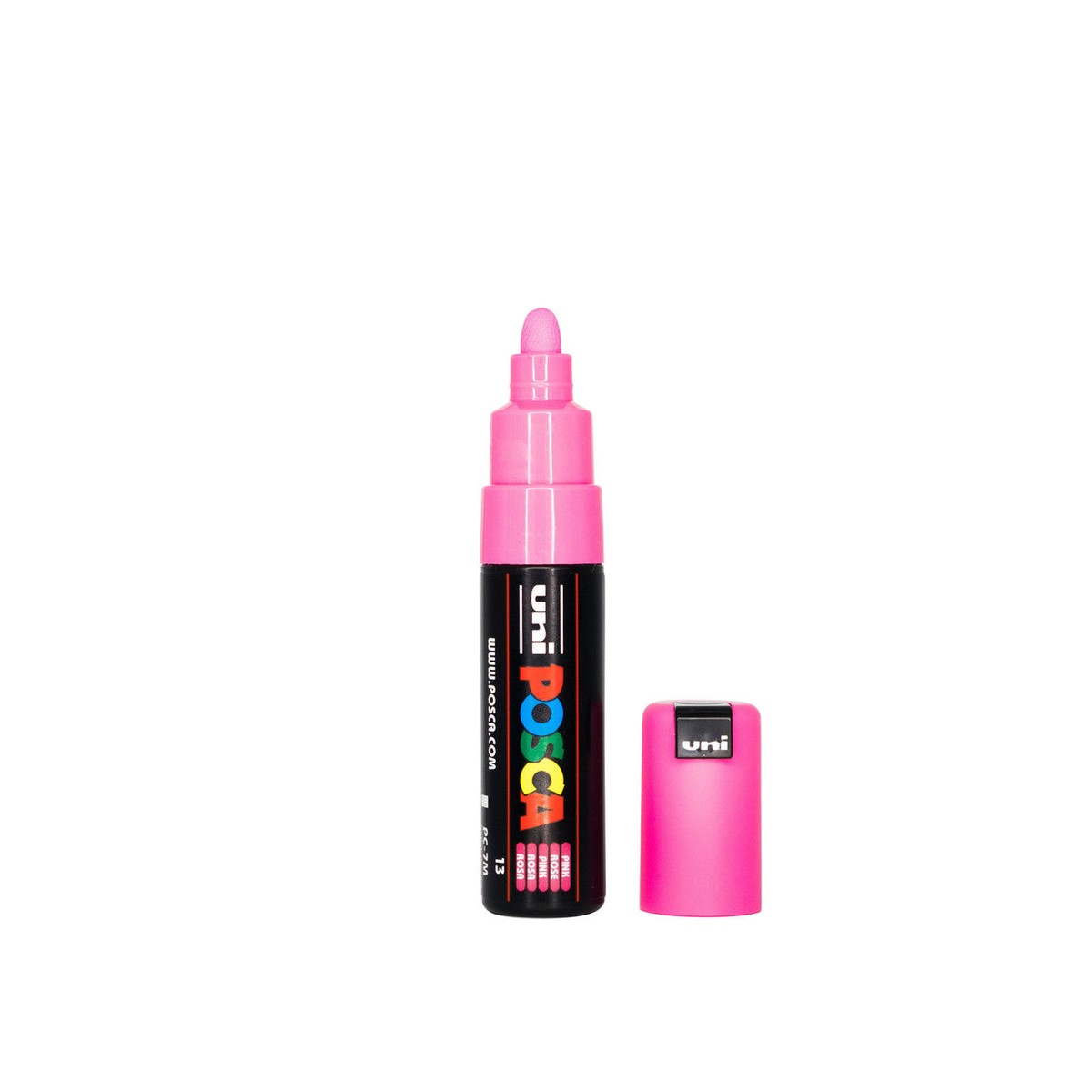 POSCA PC-7M Paint Marker Broad Bullet Tip Pink