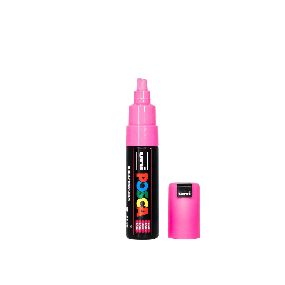 POSCA PC-8K Paint Marker Broad Chisel Tip Pink