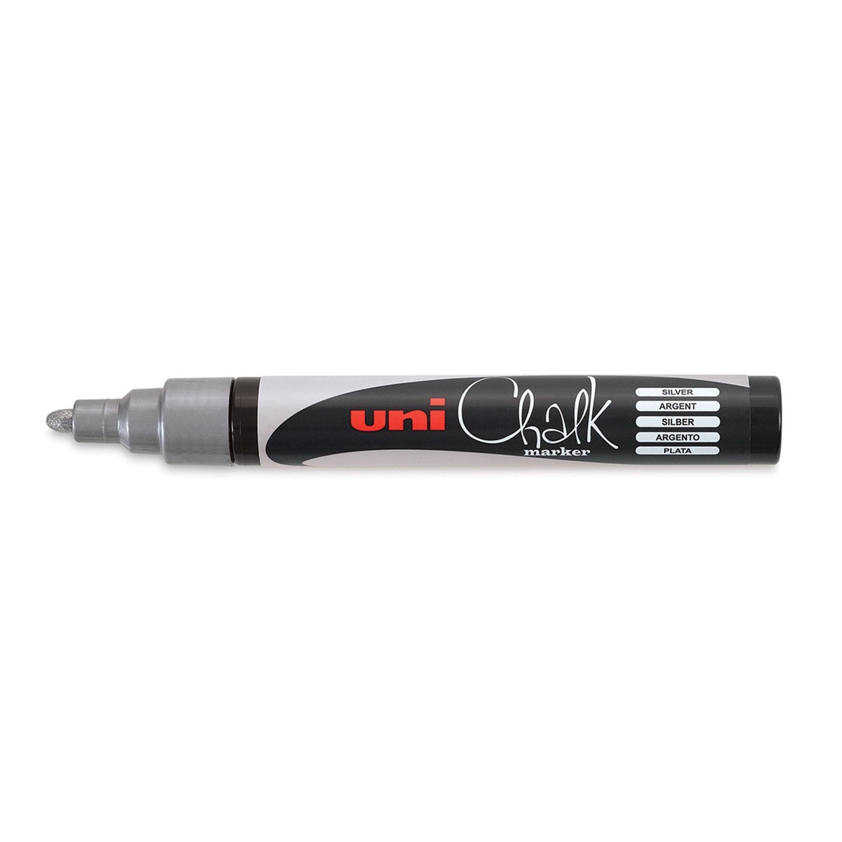 Uni-ball Chalk Marker PWE-5M Bullet Tip Silver