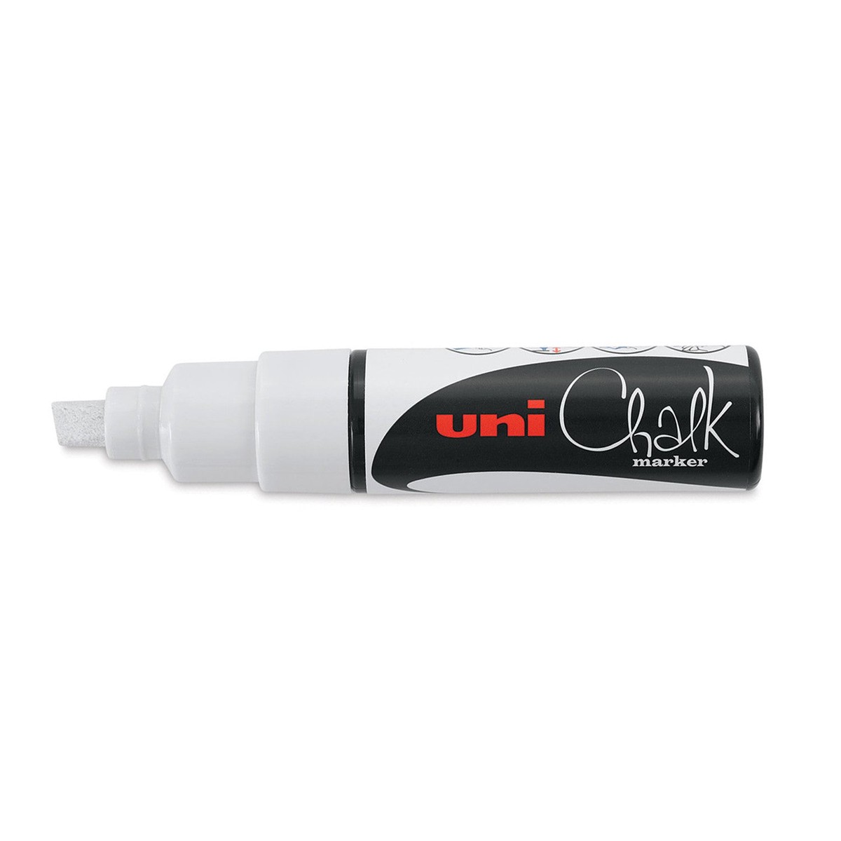 Uni-ball Chalk Marker PWE-8K Chisel Tip 8mm White