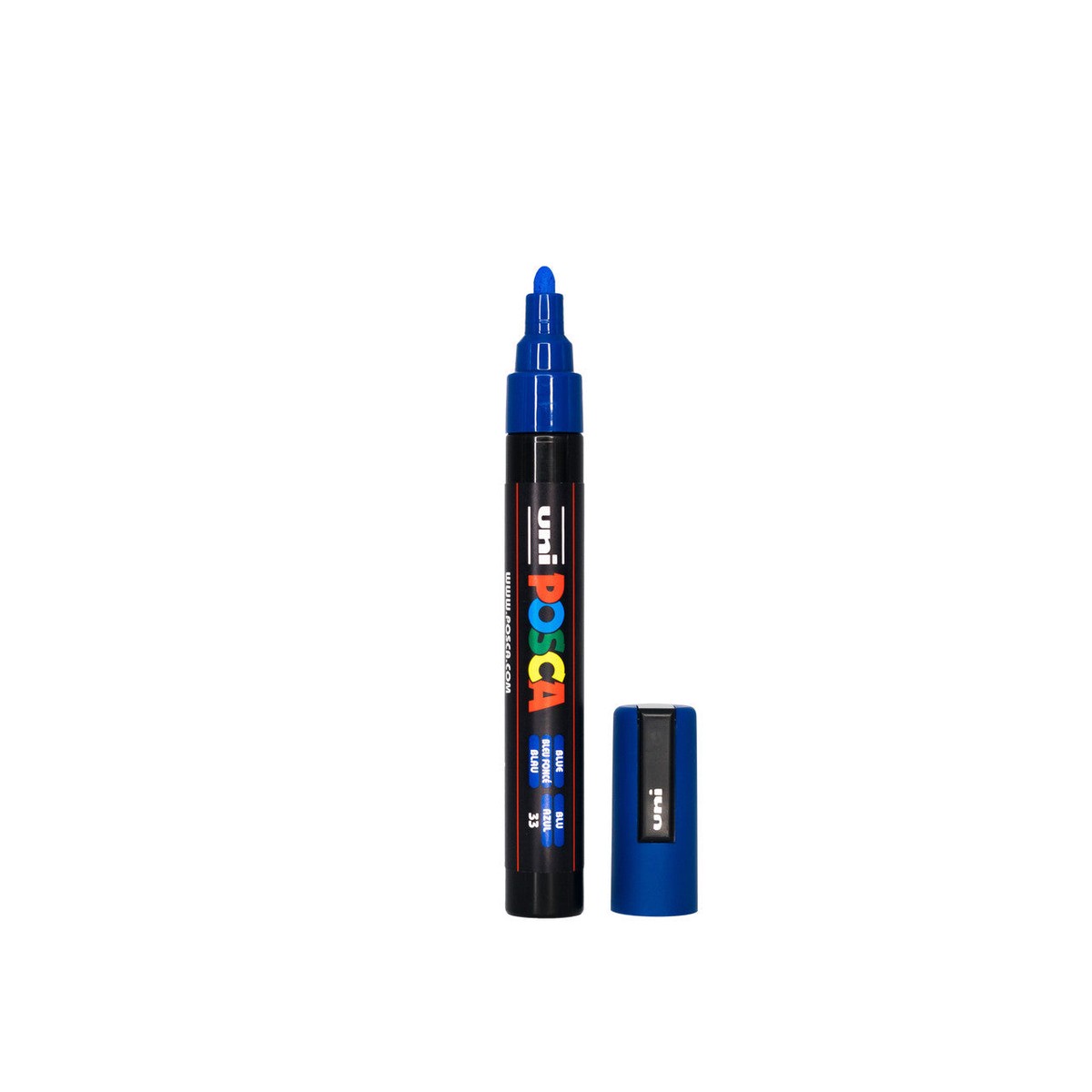 POSCA PC-5M Paint Marker Medium Bullet Tip Blue