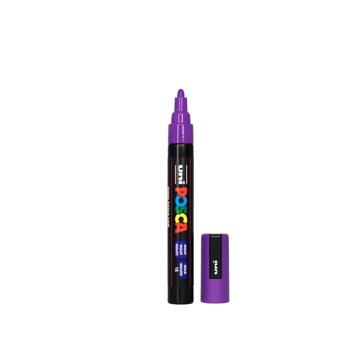 POSCA PC-5M Paint Marker Medium Bullet Tip Violet