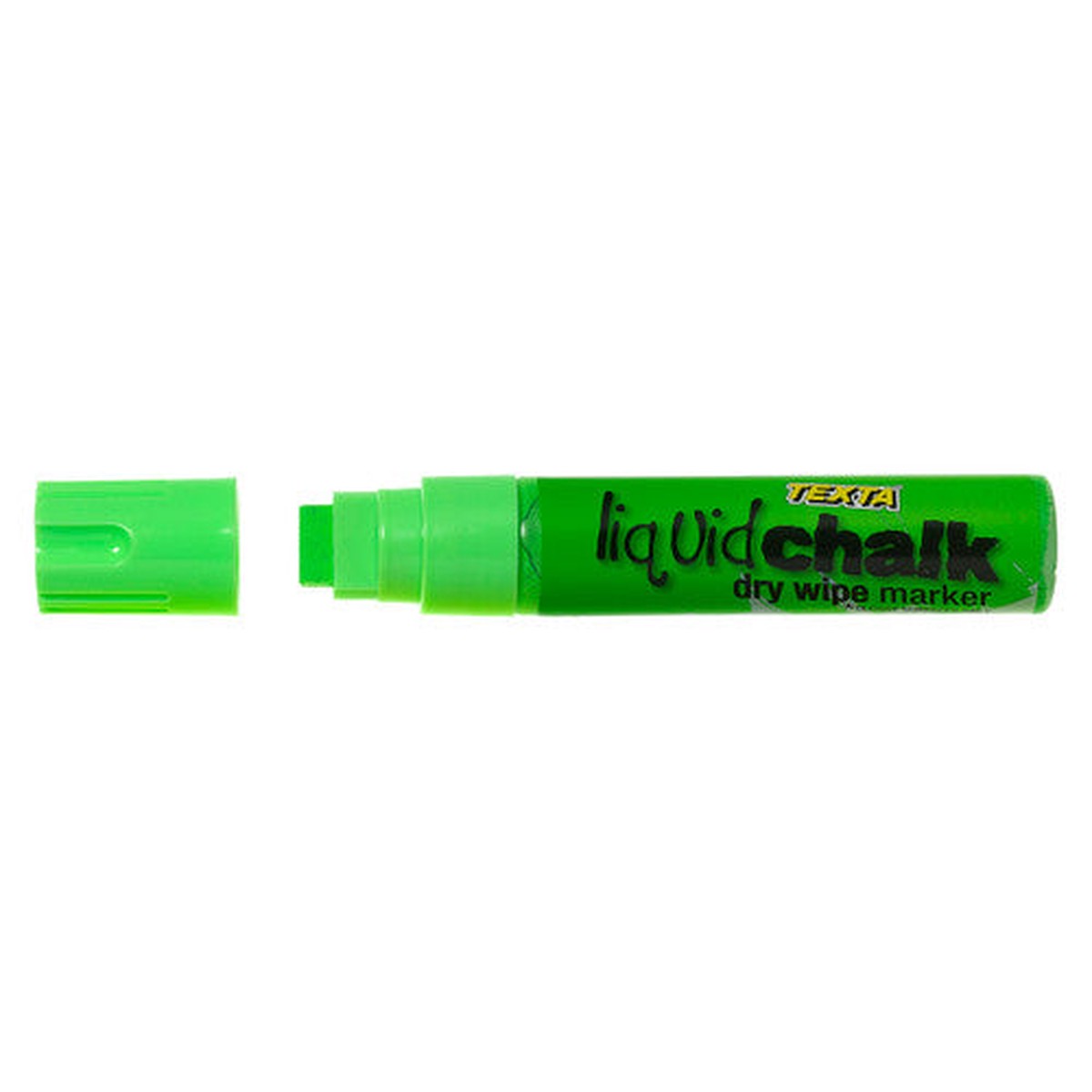 Texta Jumbo Liquid Chalk Marker Dry Wipe Chisel Green