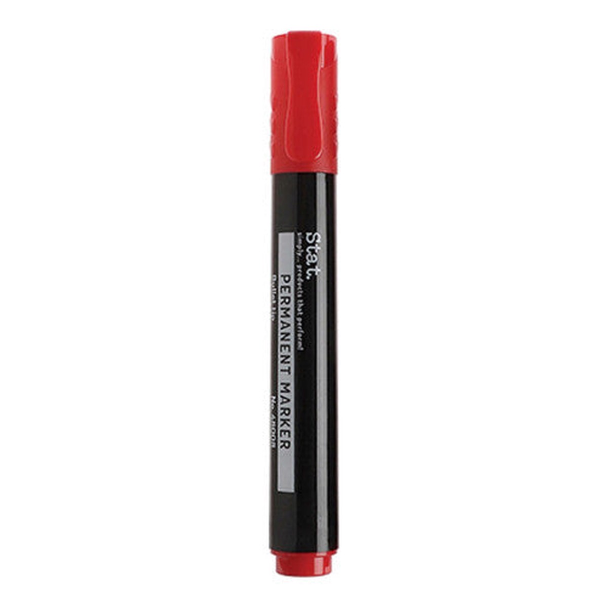 Stat Permanent Marker 2.0mm Bullet Nib Red