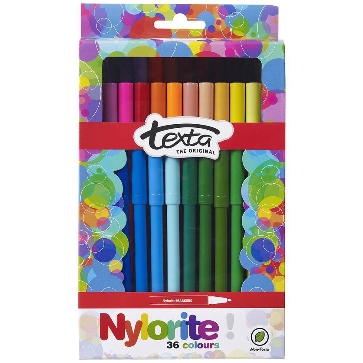 Texta Nylorite Colouring Markers Box 36