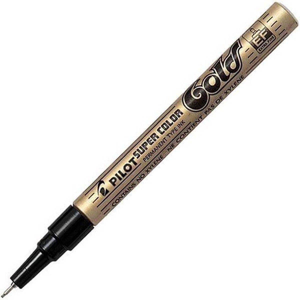 Pilot Permanent Marker Extra Fine Gold Box 11