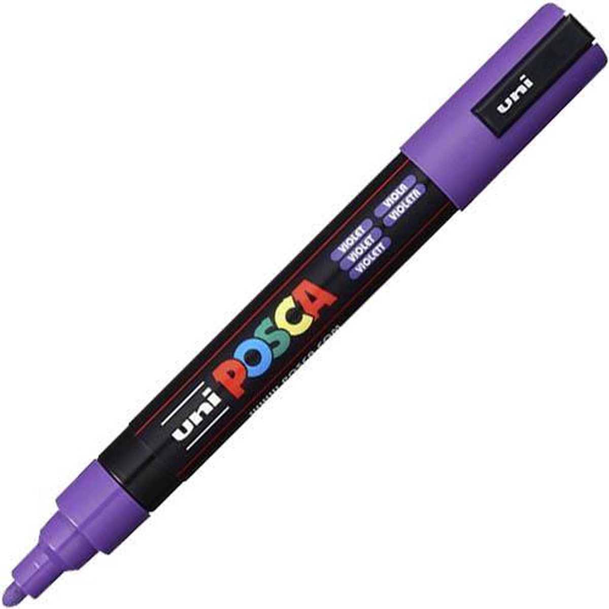 Uni Pc-5M Posca Poster Marker Medium Bullet Tip 2.5Mm Violet