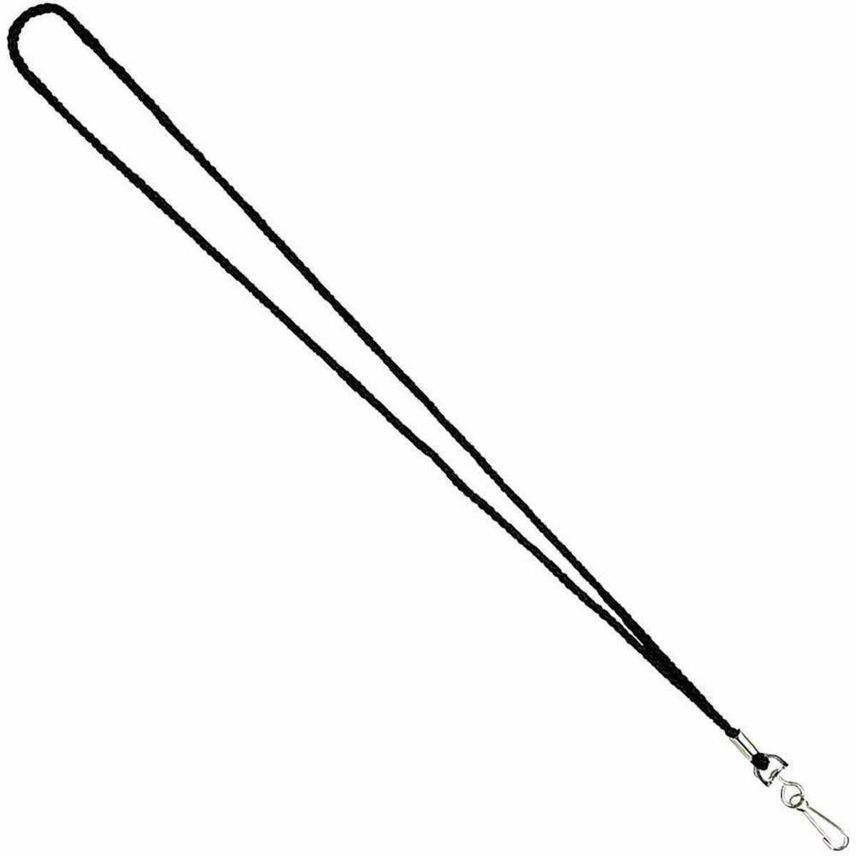 Marbig Hangsell Lanyards Black Pack 10