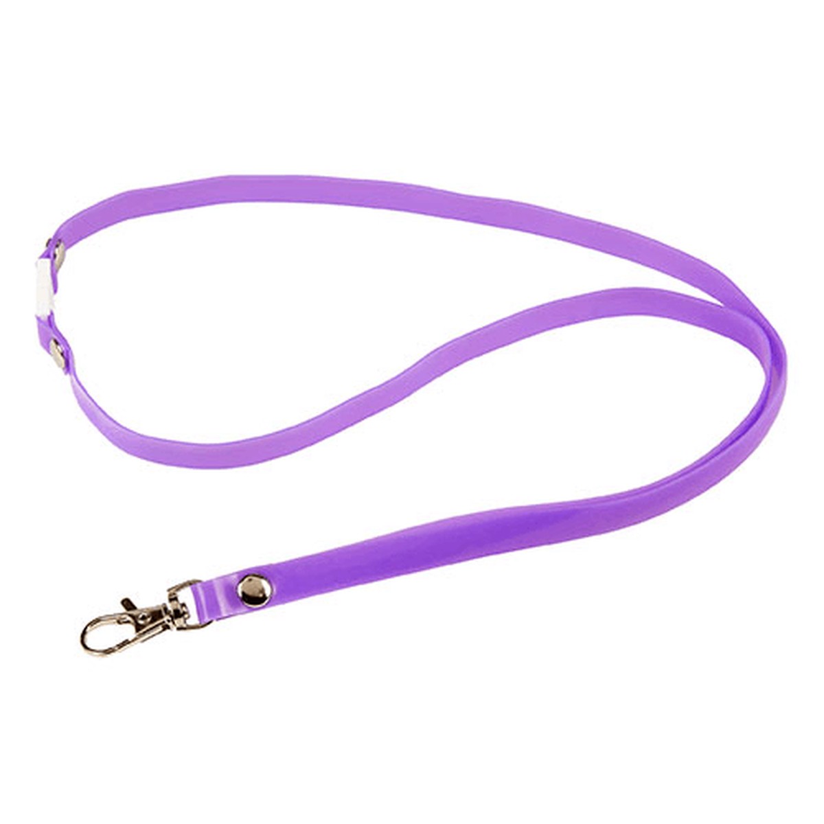 Rexel Breakaway Lanyard Soft Touch Purple Pack 12