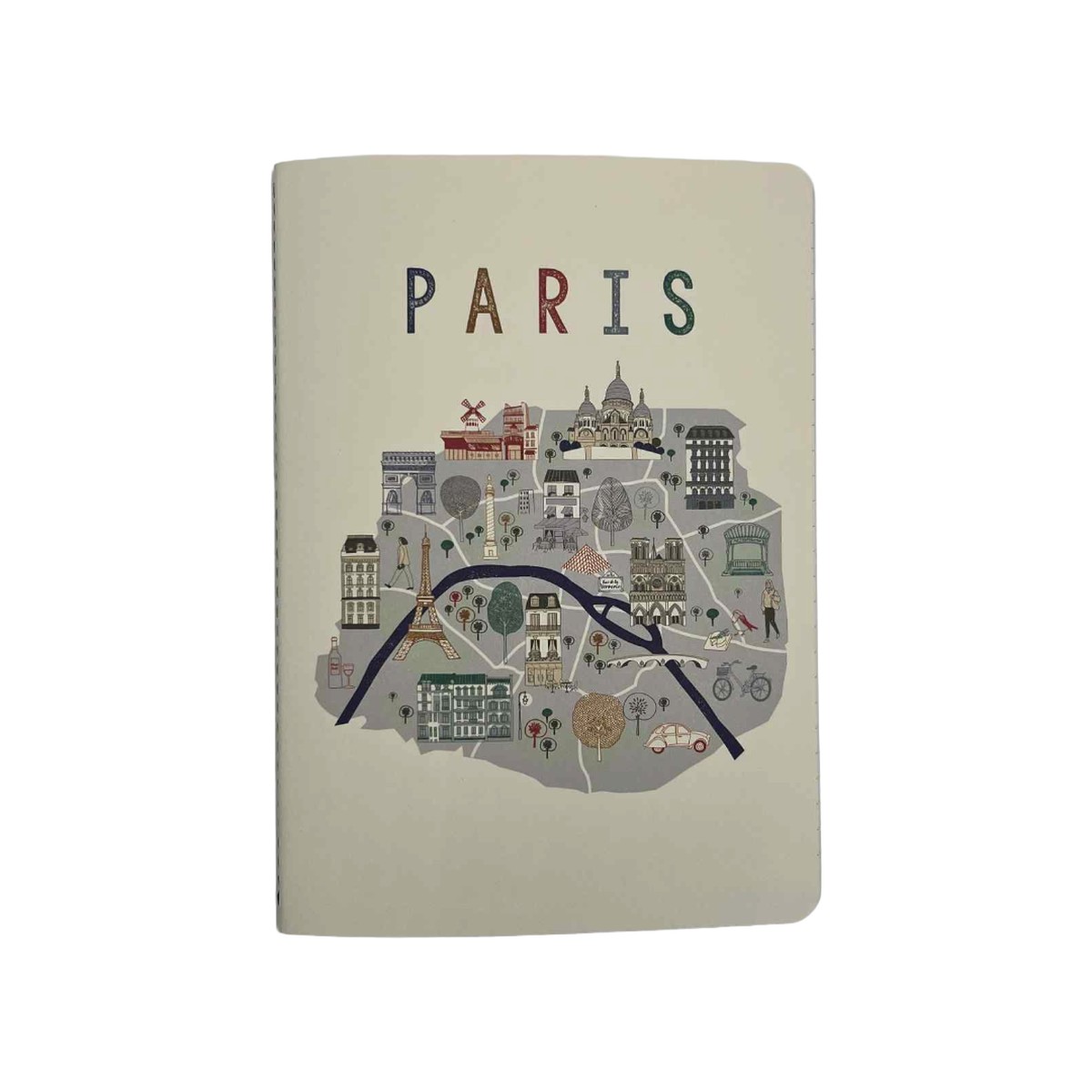 Herbin Paris A5 Notebook Paris Poster