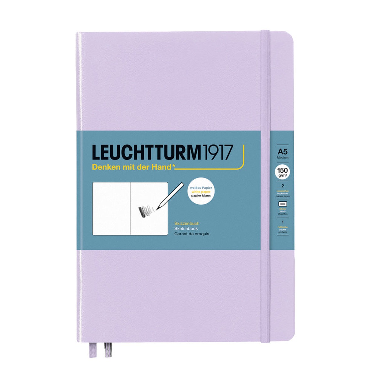 LEUCHTTURM1917 Sketchbook Medium Lilac