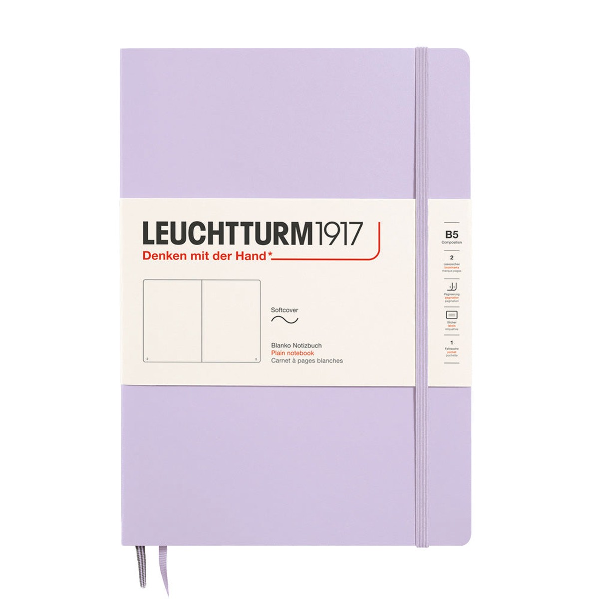 LEUCHTTURM1917 Softcover Notebook B5 Lilac