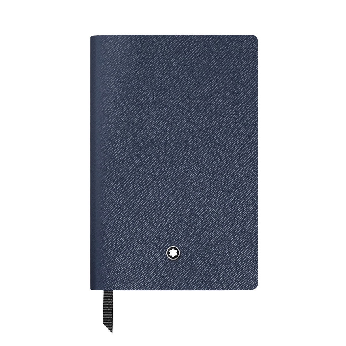 Montblanc Small Notebook Ink Blue Leather Blank