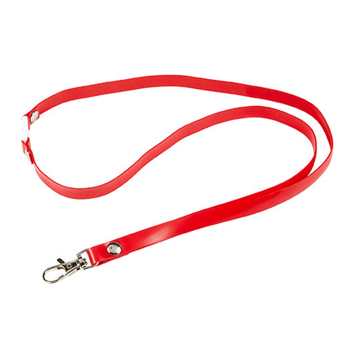 Rexel Breakaway Lanyard Soft Touch Red Pack 12