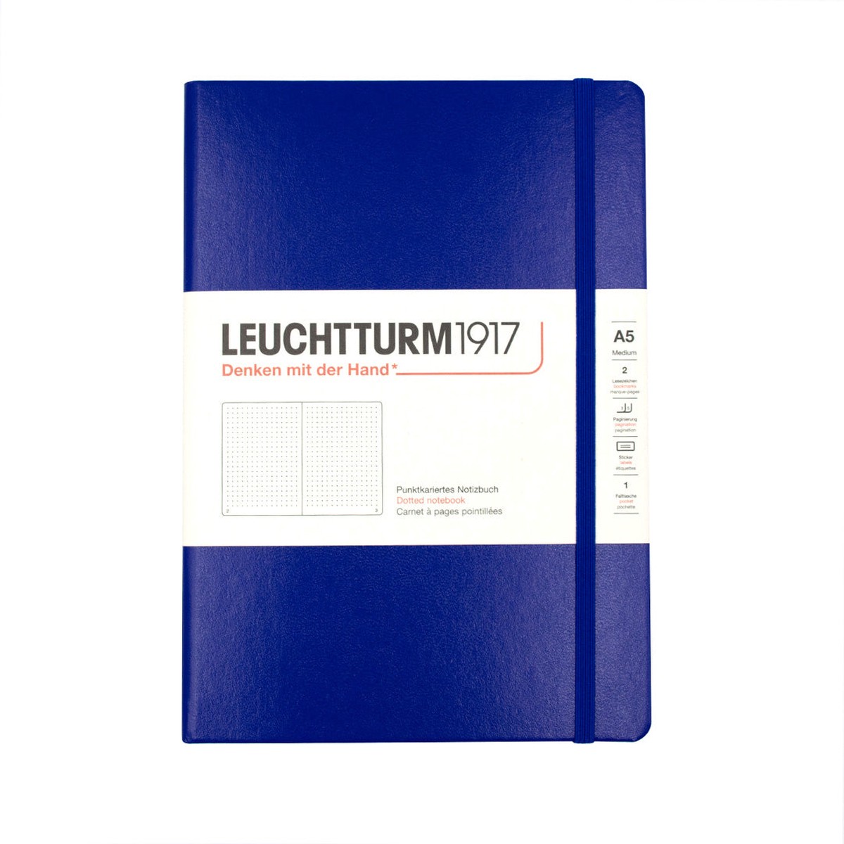 LEUCHTTURM1917 Hardcover Notebook Medium Ink