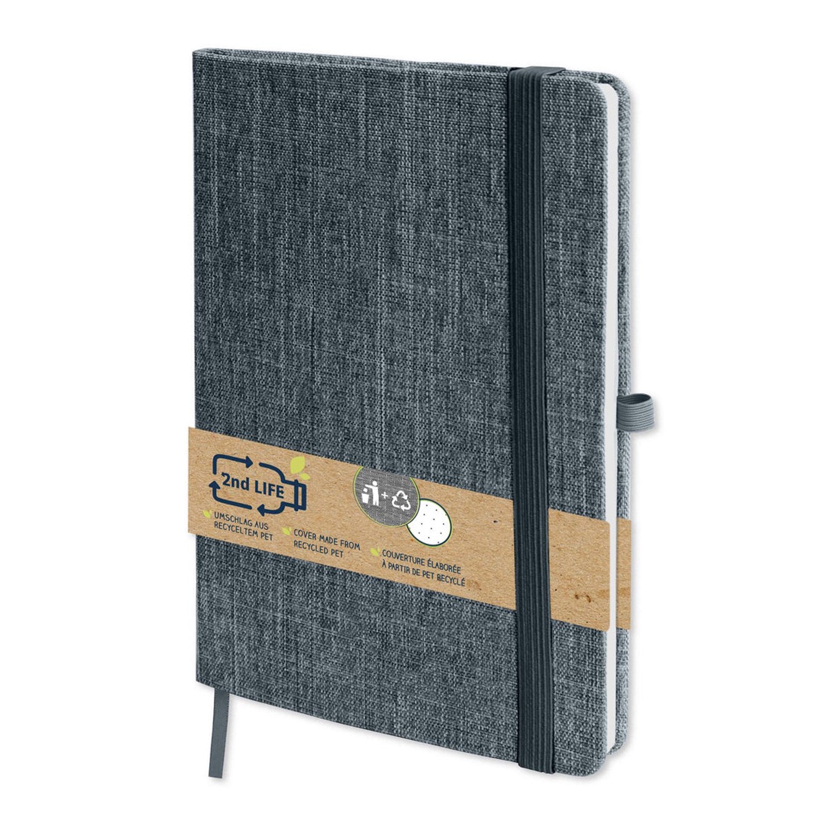 ONLINE 2nd Life Notebook A5 Grey Dotted