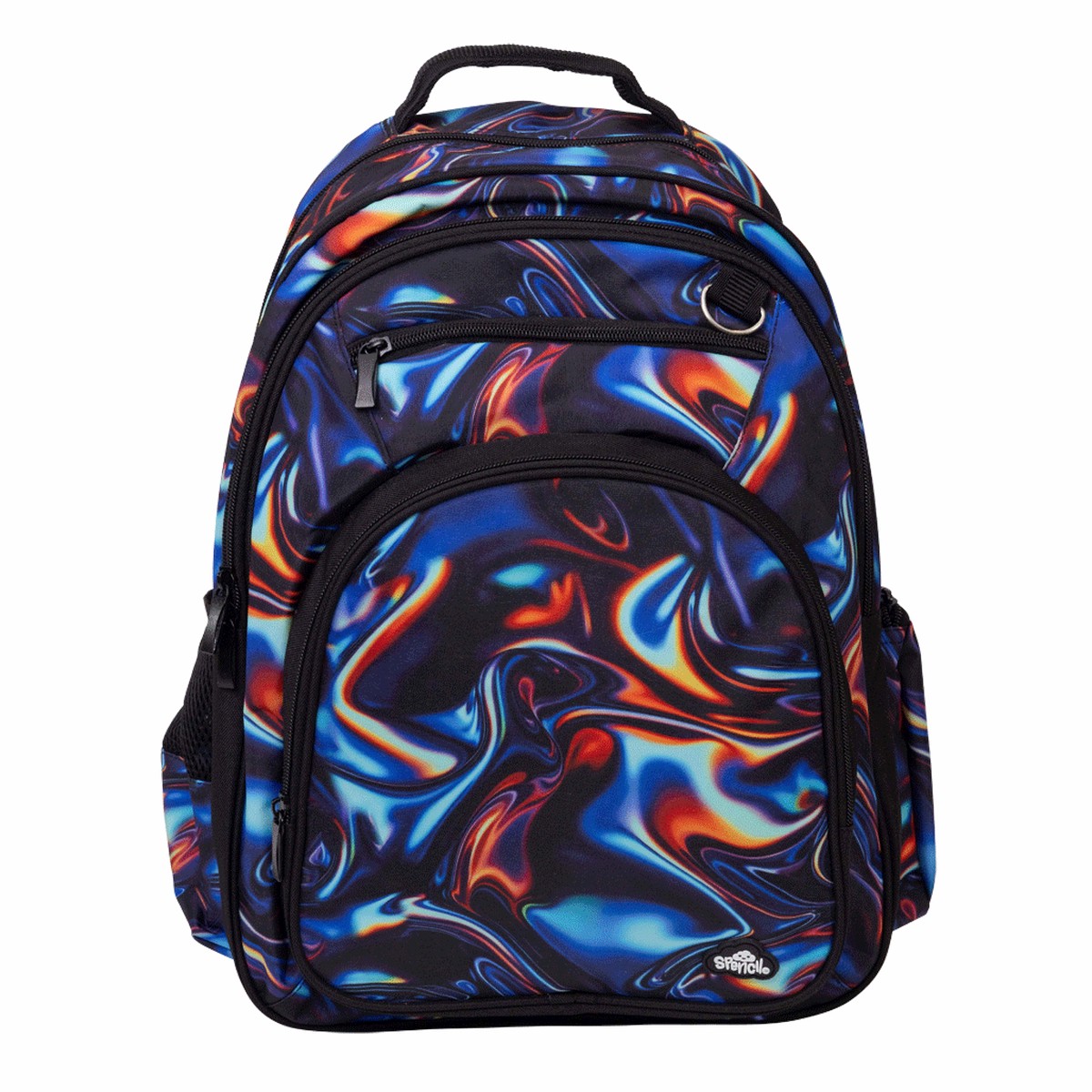 Spencil Metallic Waves Big Kids Backpack