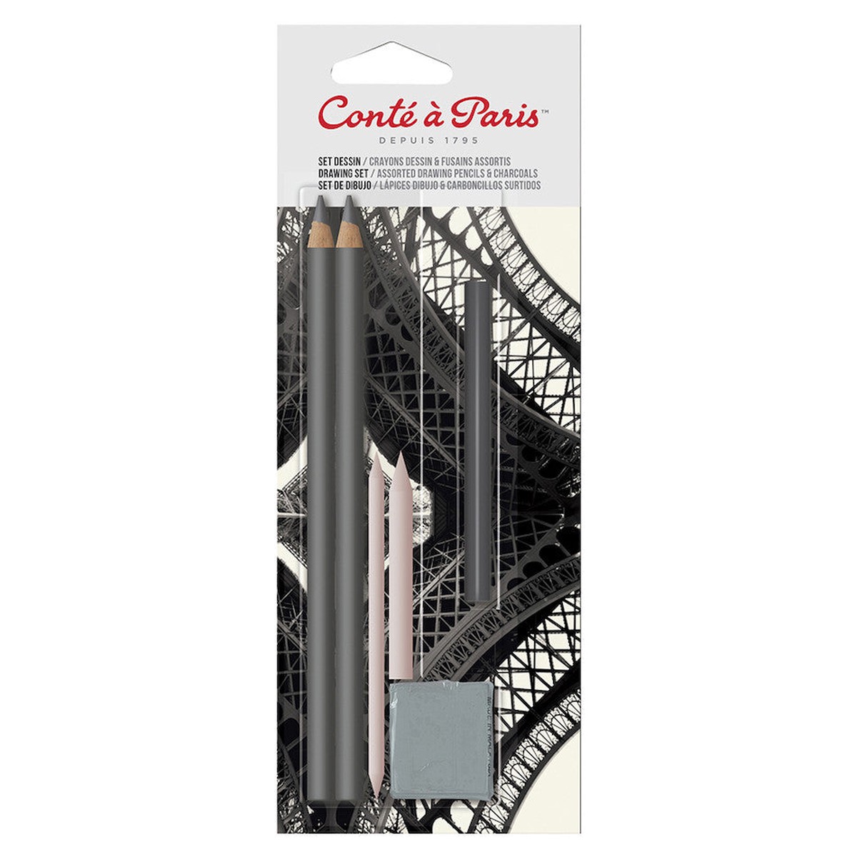 Cont Paris Sketching Pencil Drawing Set