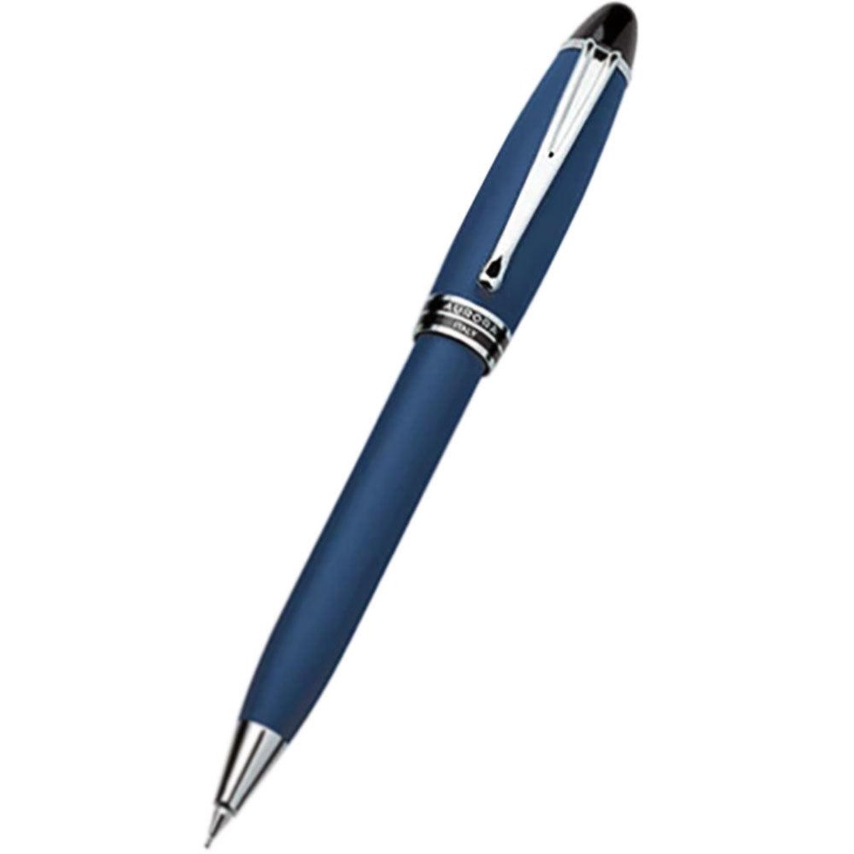 Aurora Ipsilon Mechanical Pencil – Blue – Chrome Trim