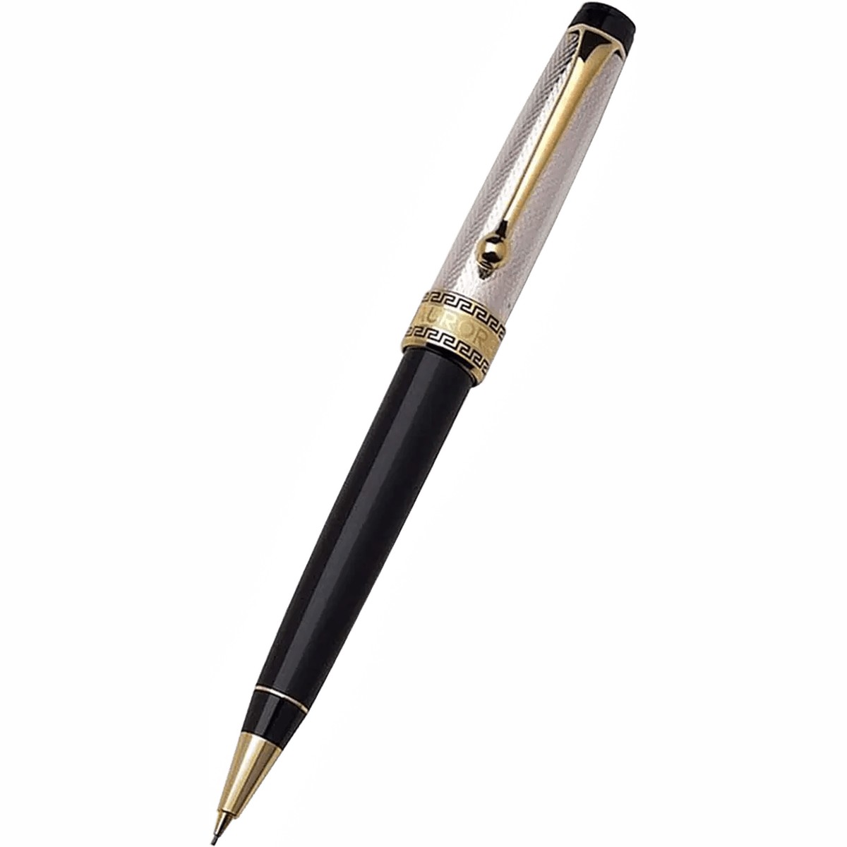 Aurora Optima Pencil – Solid Silver – 0.7 mm