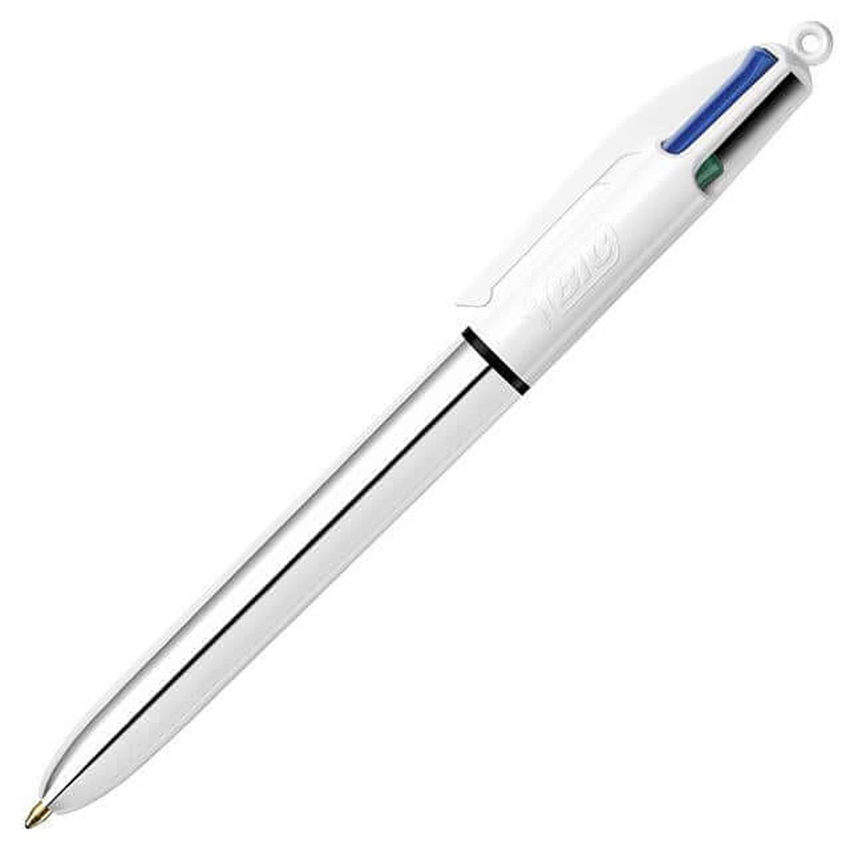 BIC 4-Colour Multipen Shine Silver
