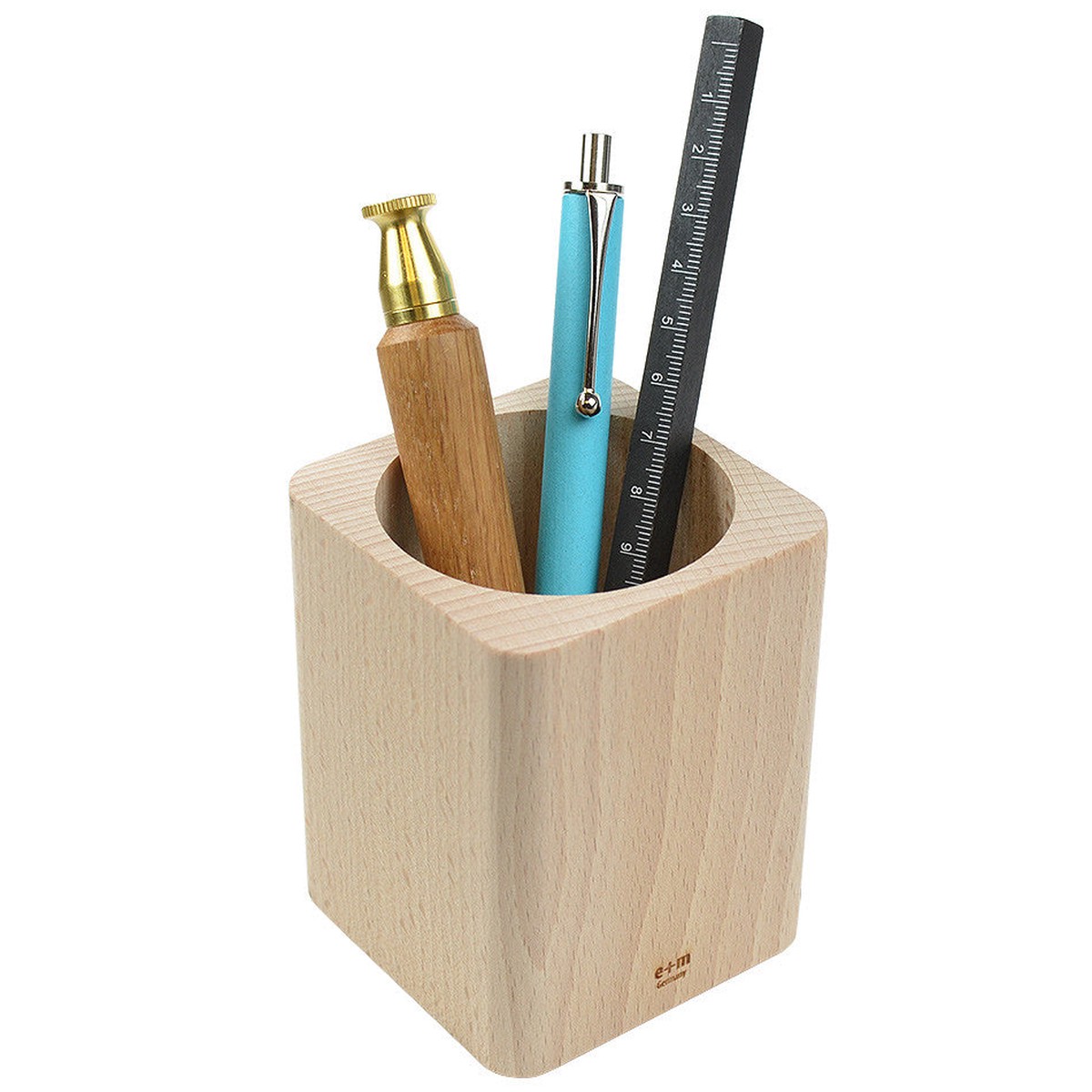 e+m Office Rock High Pen Pot