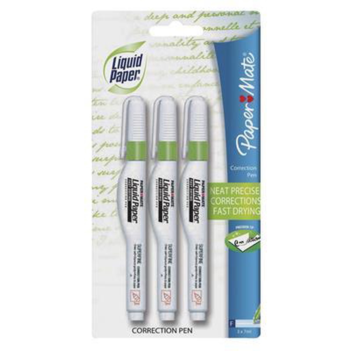 Liquid Paper Correction Pen 7Ml Pack 3