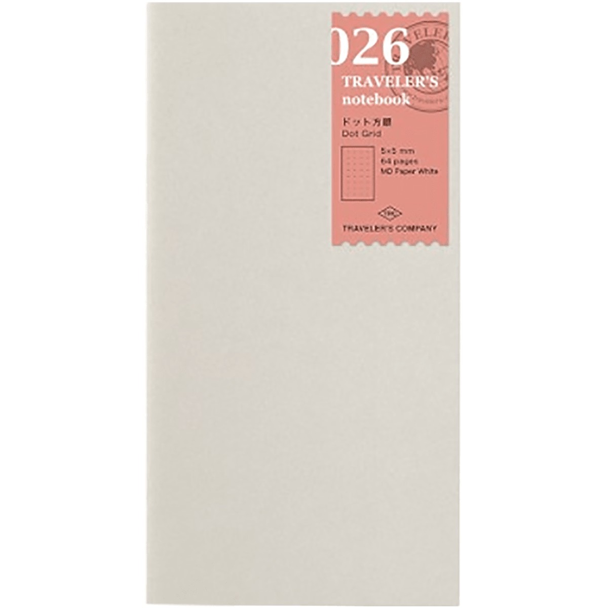 Traveler’s Notebook 026 Refill – Regular Size – Dot Grid