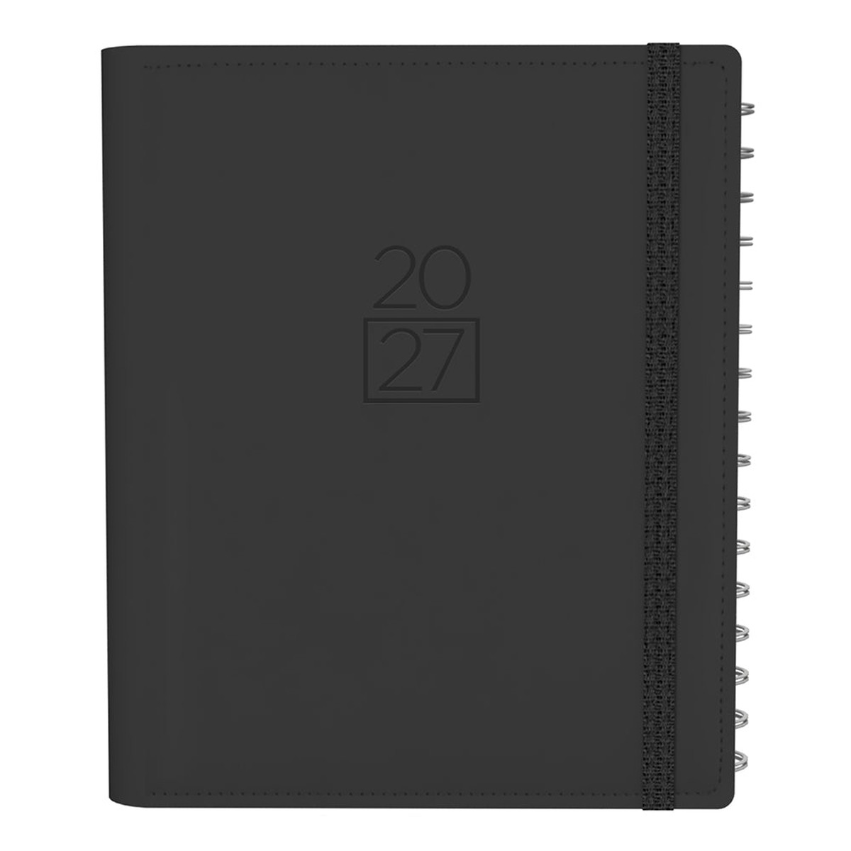 Collins Plan + Note Pro 2027 A5 Week to View Charcoal