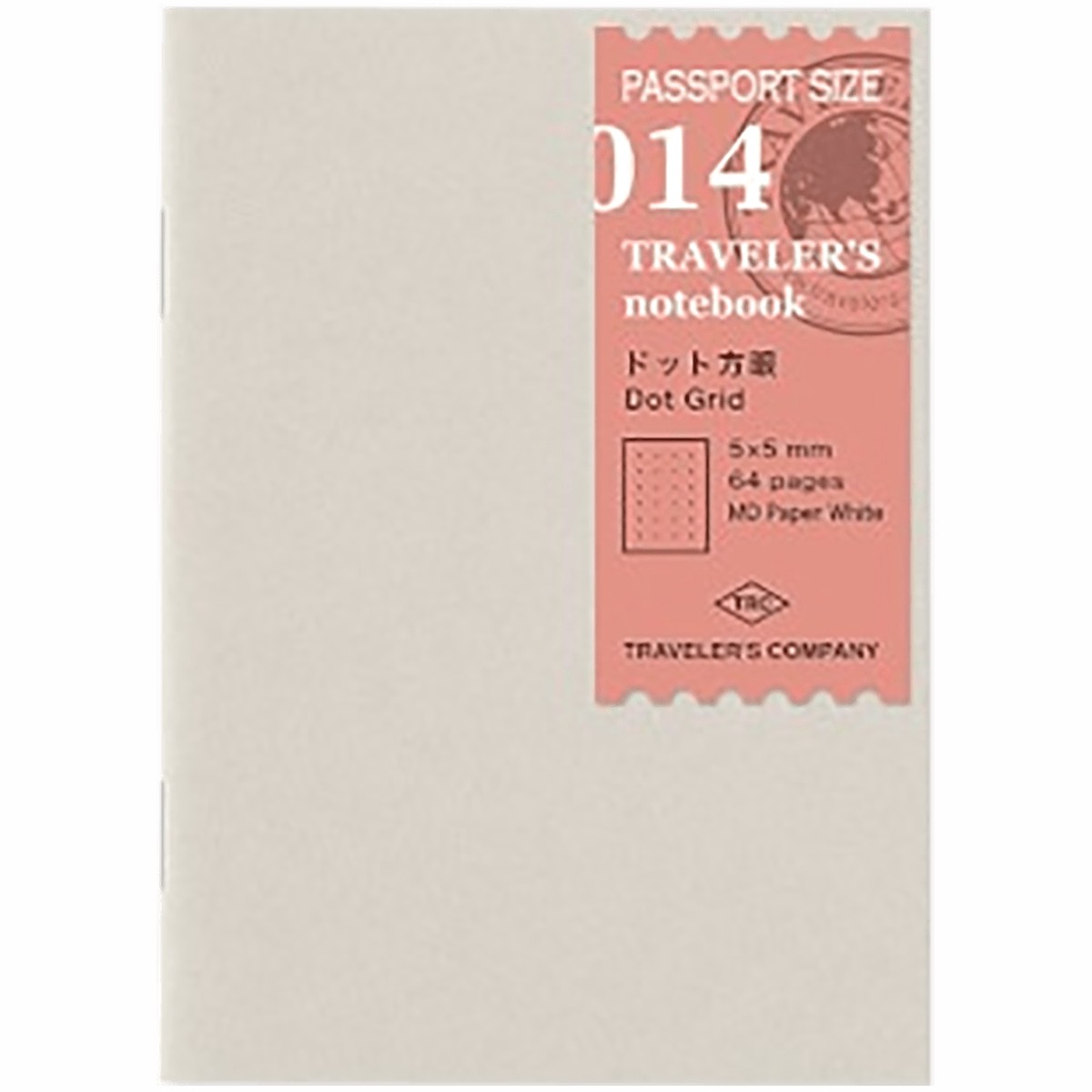 Traveler’s Notebook P14 Refill – Passport Size – Dot Grid