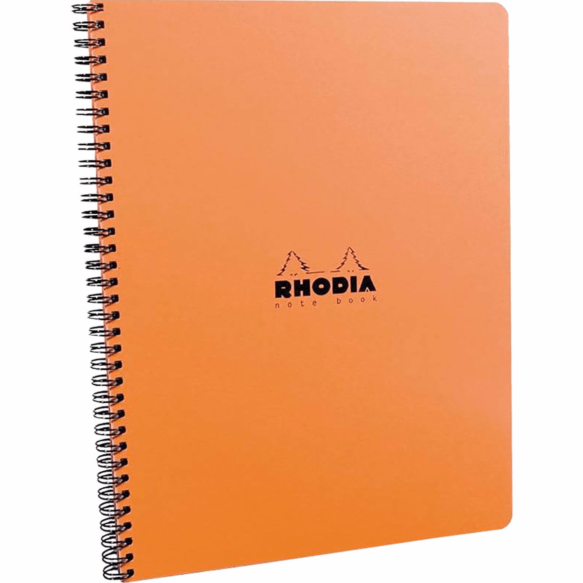 Rhodia Notebook Lined With Margin Orange