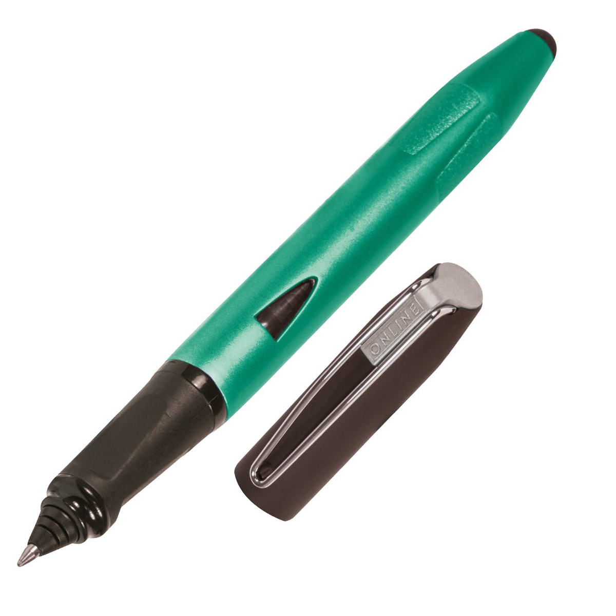 ONLINE Switch Plus Rollerball Pen with Stylus Tip Green
