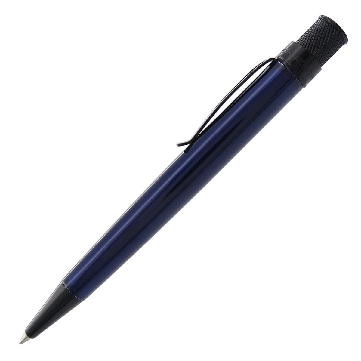 Retro 51 Tornado Rollerball Stealth Lacquer Blue Black