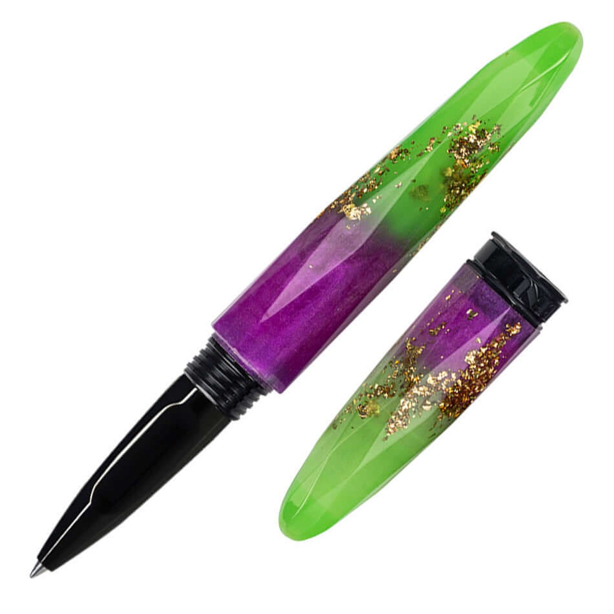Benu Briolette Rollerball Pen Luminous Neon